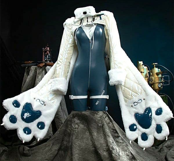 勝利の女神 NIKKE ネヴェ 衣装 ウィッグ付き コスプレ 中古品