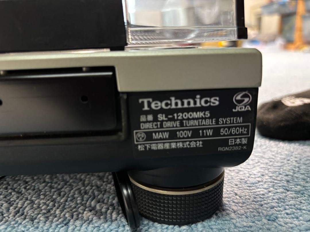 DJ機材 Technics SL-1200MK5 &Vestax PMC-06 Pro A