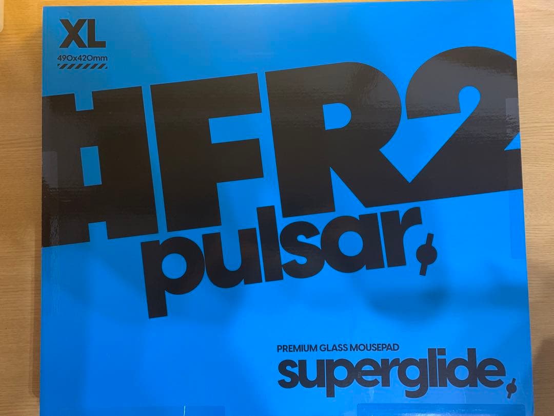 pulsar #FR2 ガラスマウスパッド