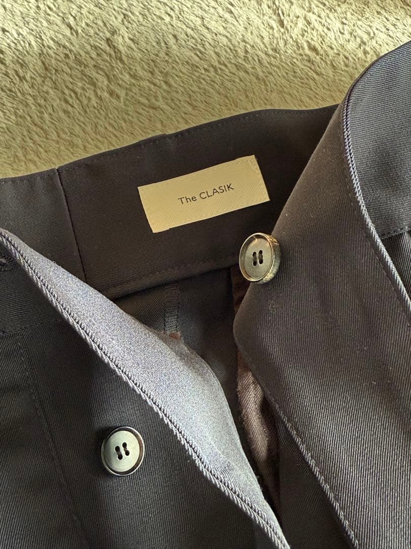 The CLASIK GURKHA TROUSER ネイビー 46 ウール