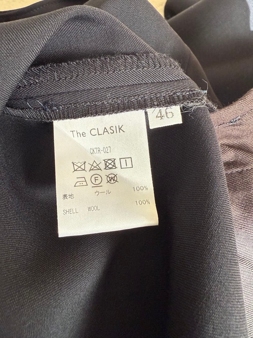 The CLASIK GURKHA TROUSER ネイビー 46 ウール
