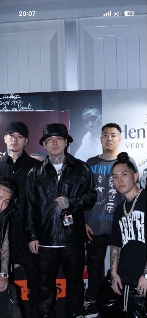 12日まで特価YZERR着用　CELINE ブラック レザーバケットハット