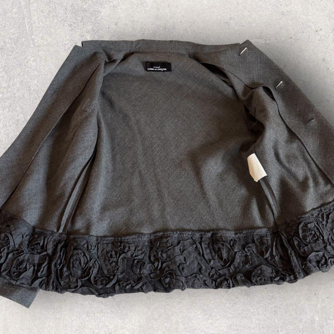 トリコ コムデギャルソン ウール100% ジャケット S