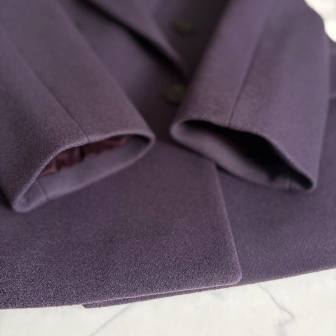 未使用級 23AW 定価8.3万 セオリーリュクス テーラード ジャケット 紫