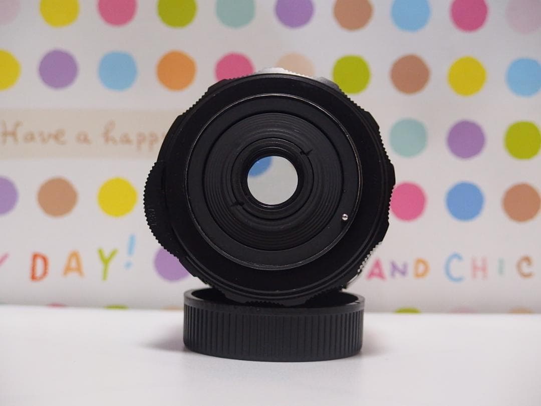 Super Takumar 28mm F3.5 EOS Mマウントアダプター付
