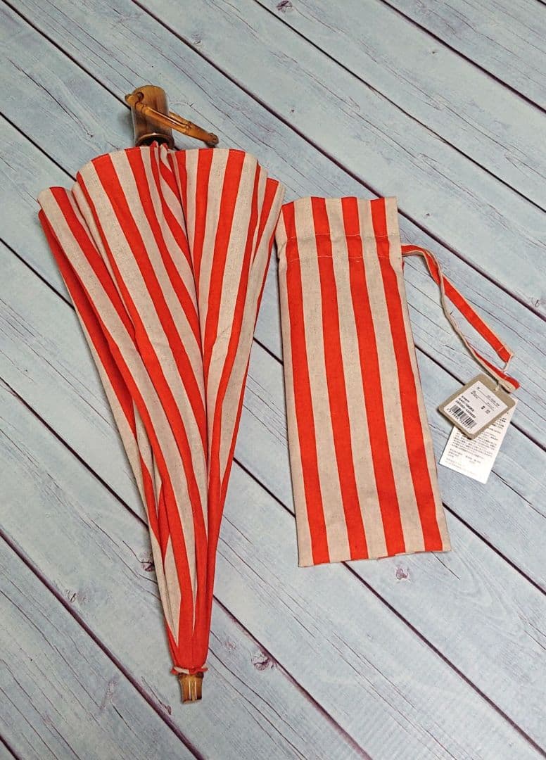 ☆ 折りたたみ日傘！ 綿麻キャンバス 晴雨兼用！可愛いです！