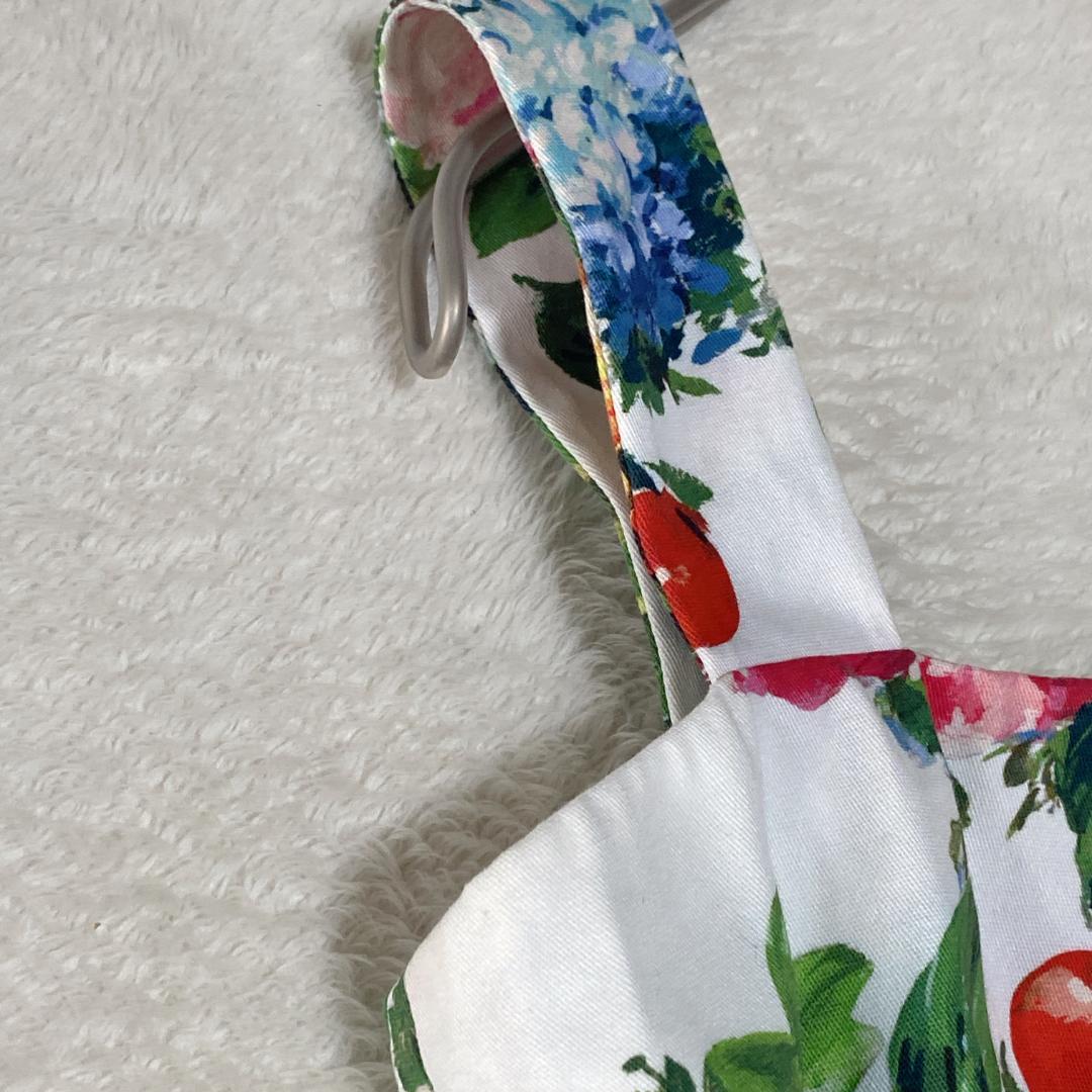 DE0021【ドルチェアンドガッバーナ】ワンピース【40】タイト 花柄 訳アリ