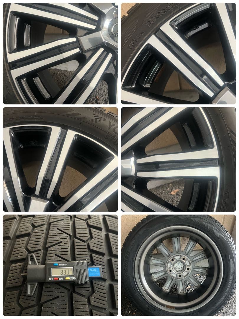 送料無料 レクサス LX570純正21インチ 275 50 R21 スタッドレス