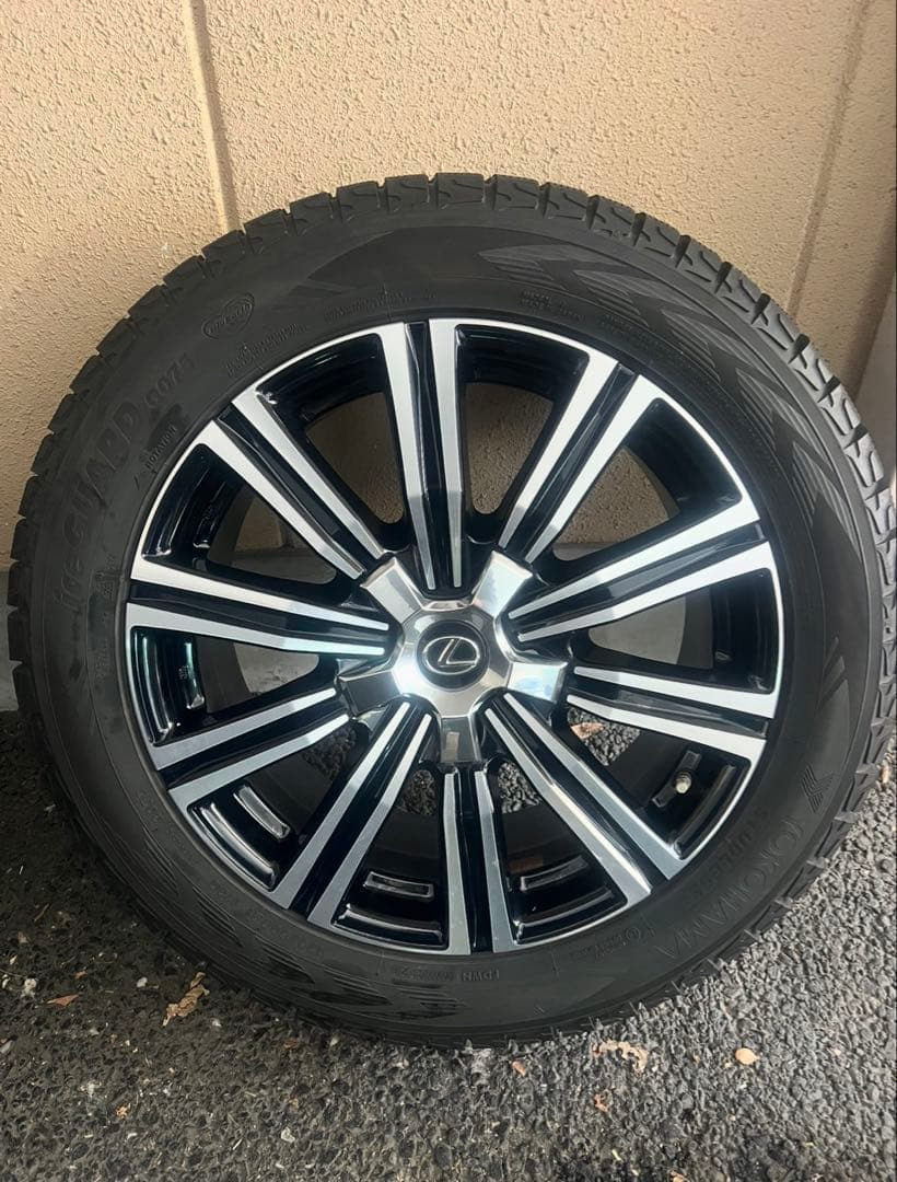 送料無料 レクサス LX570純正21インチ 275 50 R21 スタッドレス