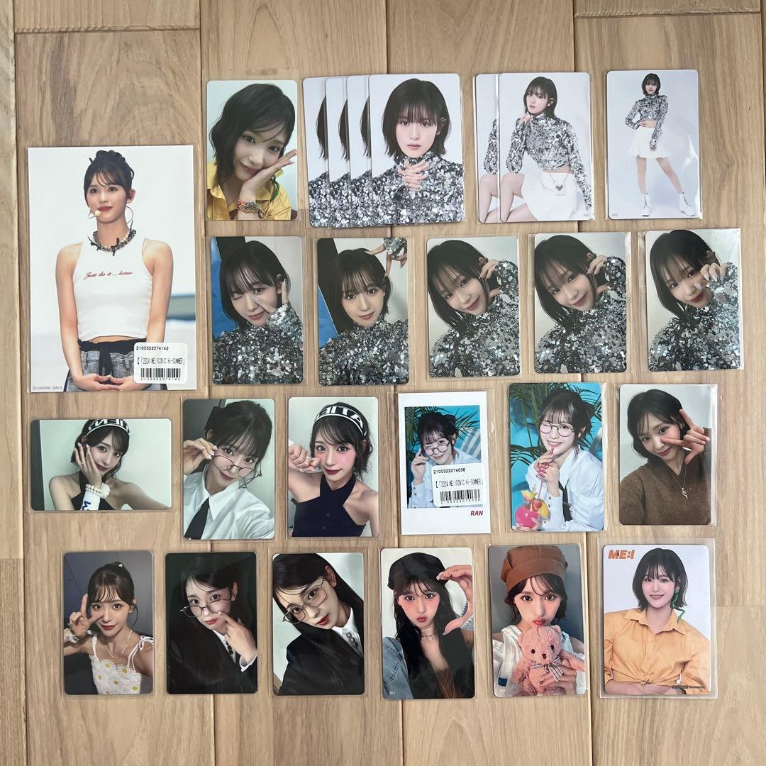 ⭐︎ 匿名配送 ⭐︎ ME:I 石井蘭 トレカ まとめ売り