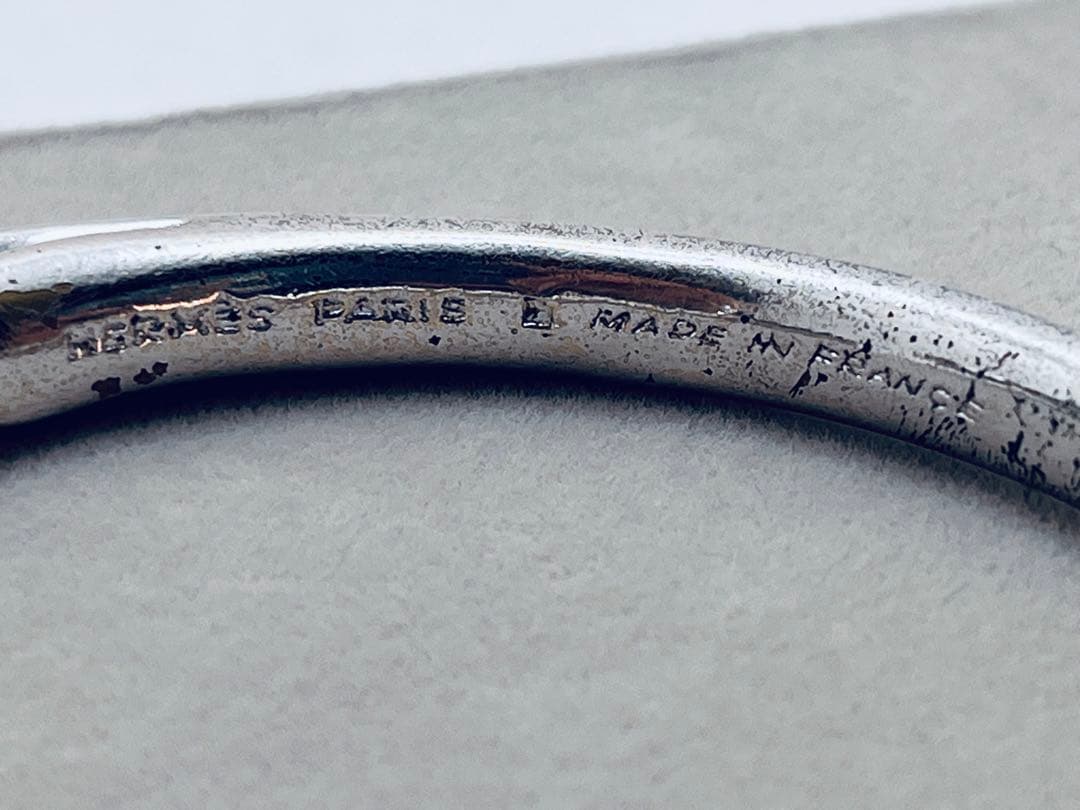 c164 ヴィンテージ　希少　HERMES エルメス　シュバルホース　バングル