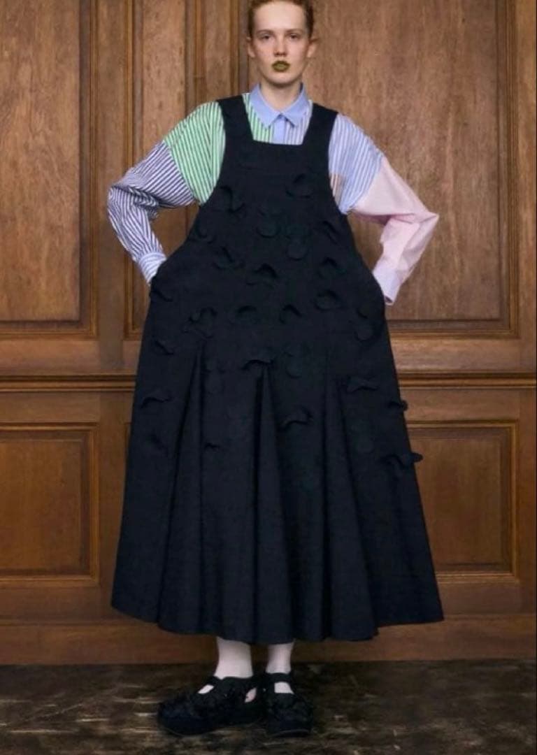 ENFOLD今期CHAIR-MOTIF JUMPER-SKIRT¥165000