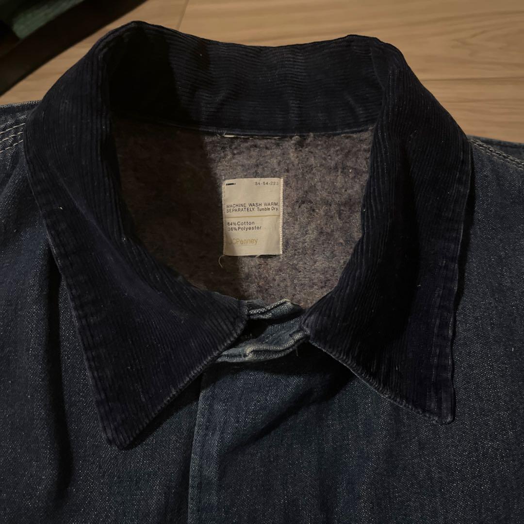 最終値下げ 濃紺 BIGMAC 70s デニムカバーオール XL程度