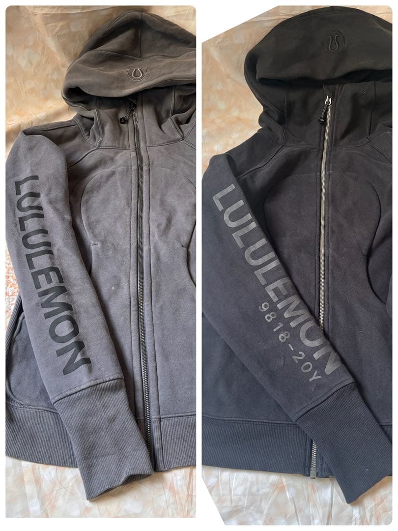 超希少✨ルルレモン限定ロゴ入り スキューバーフーディパーカーサイズ6