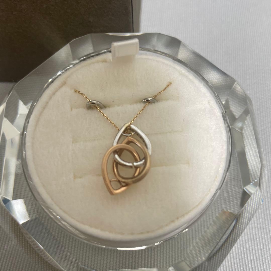 4℃ RUGIADA3連ネックレス 10K