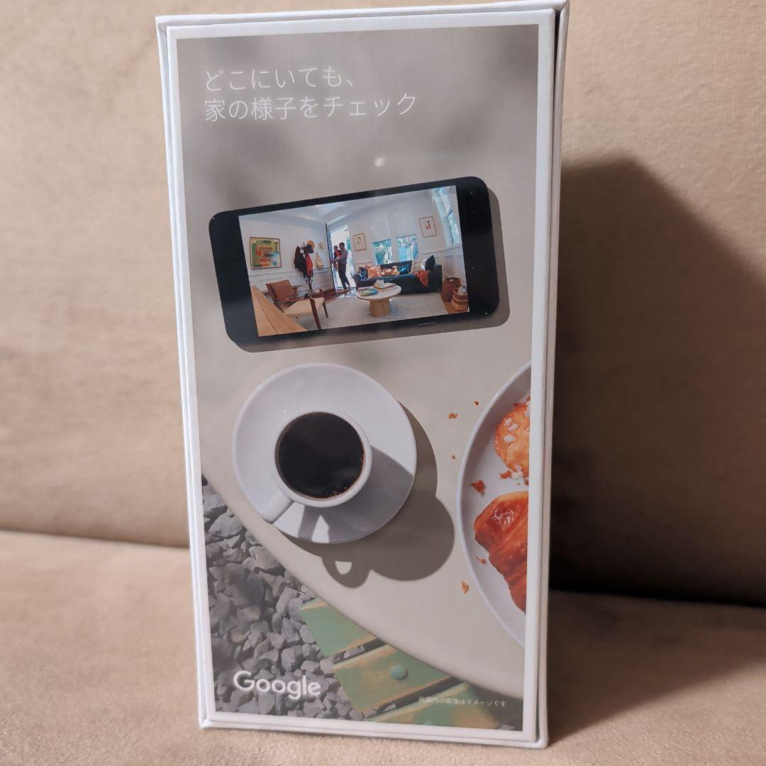 【新品未使用品】Google Nest Cam(屋内用/電源アダプター式)