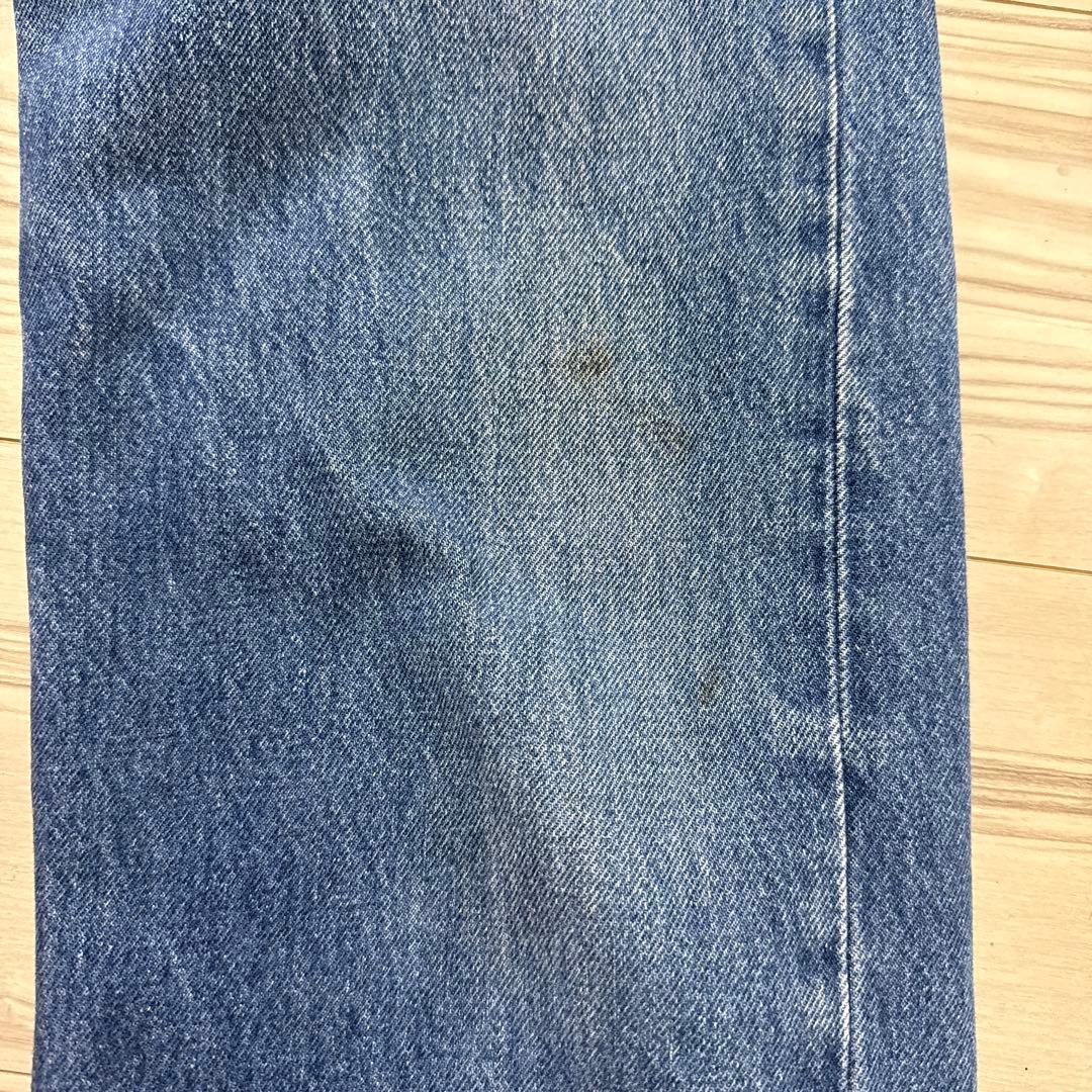 90s UK製Levi's インディゴ ストレートデニム