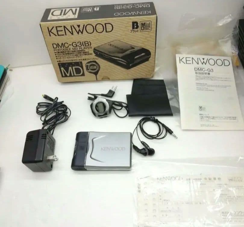 KENWOOD ポータブルMDプレーヤー DMC-G3