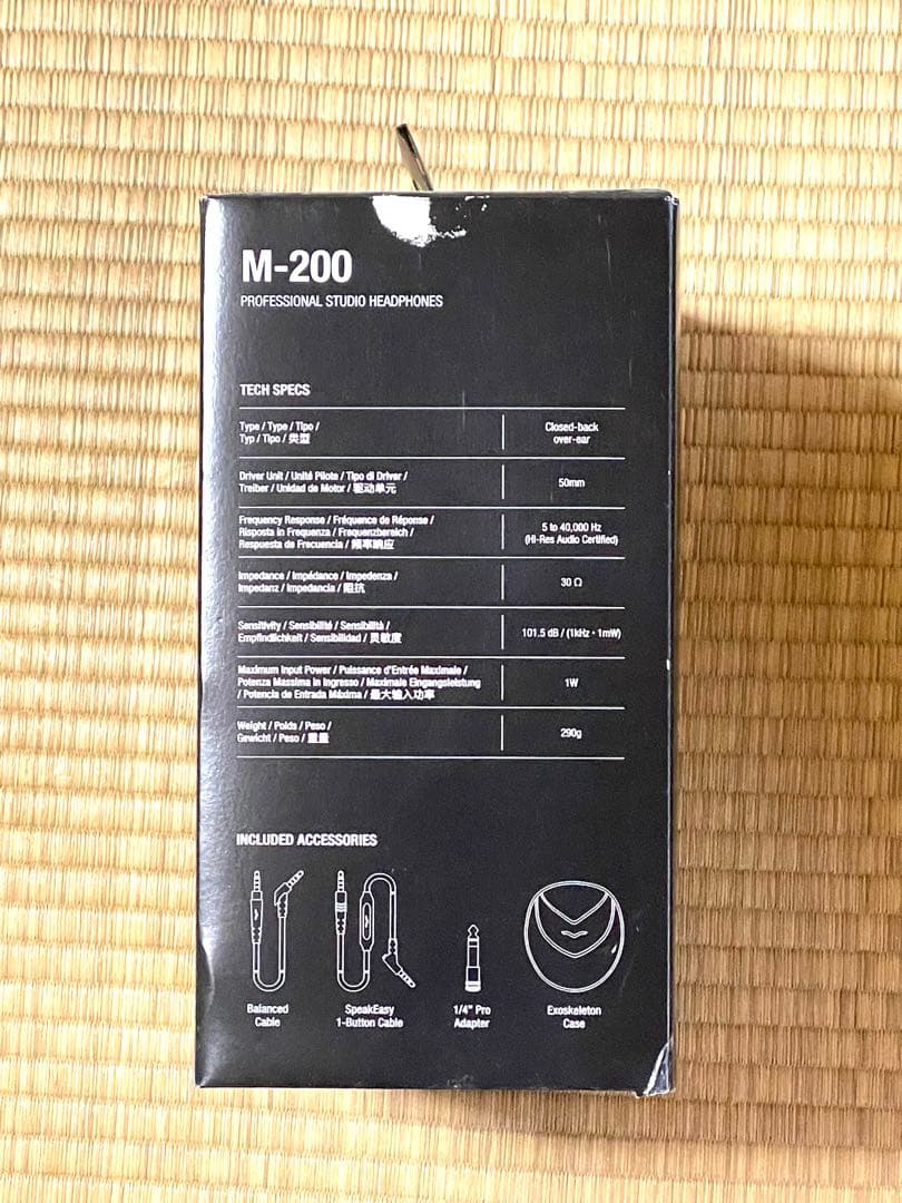 ヘッドホン v-moda M-200