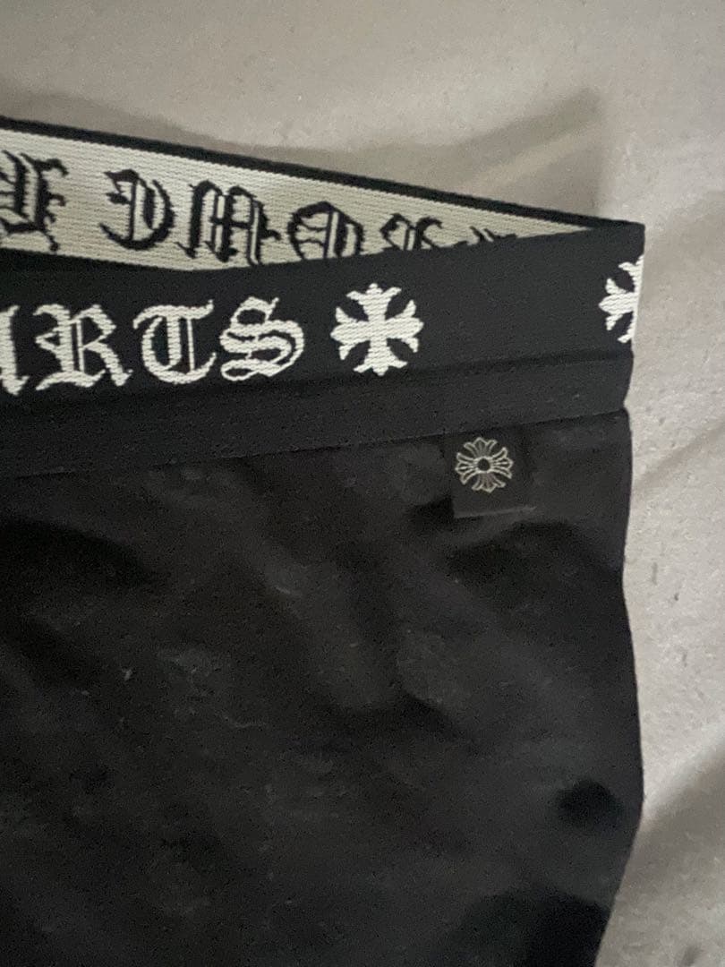 一度着用　CHROME HEARTS ブラックレギンス　レディース