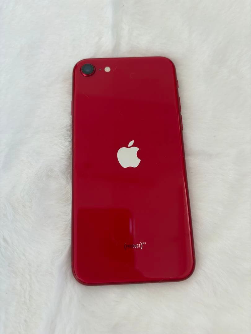 Apple iPhone 第二世代SE (レッド) 本体