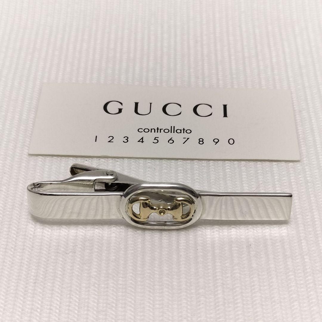 GUCCI ネクタイピン ホースビット K18 925 タイバー オールドグッチ