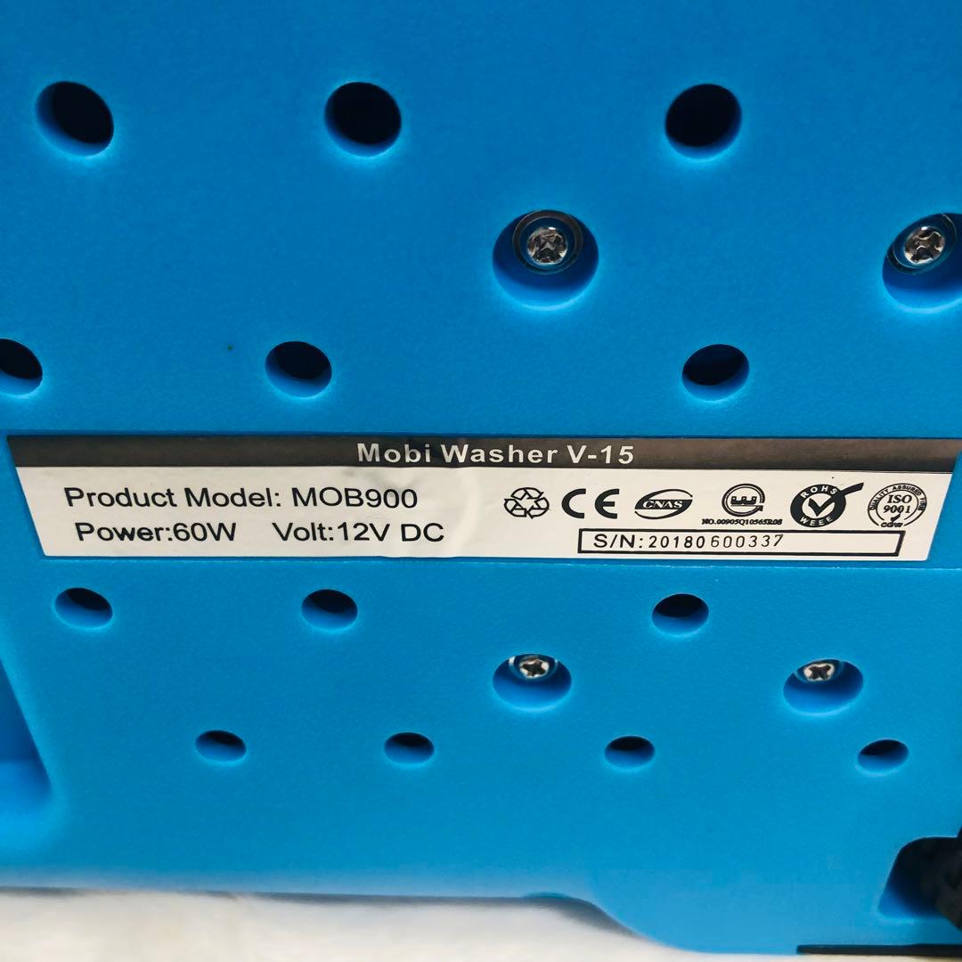 【美品】Mobi Washer V-15 12V用ポータブル高圧洗浄機 自転車