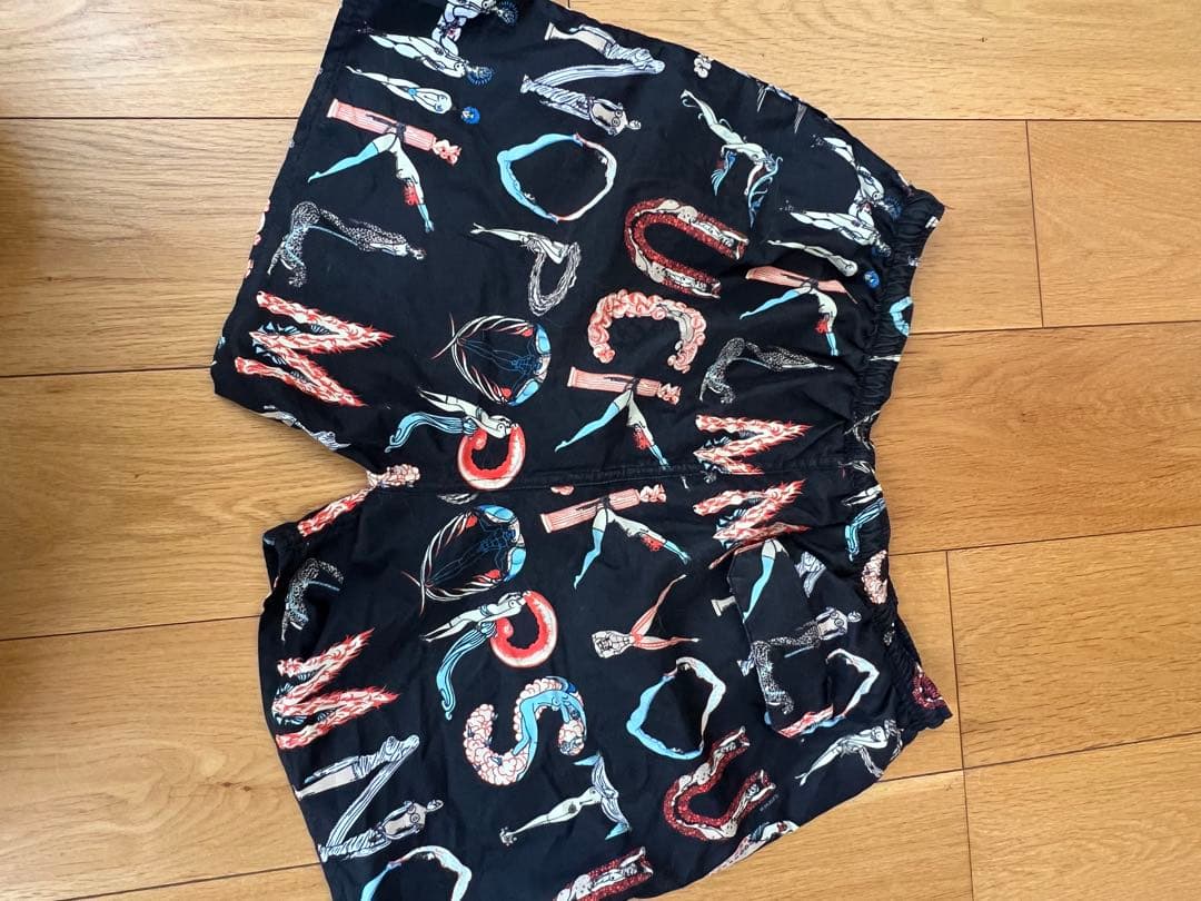 18SS Supreme アルファベットプリントショートパンツ