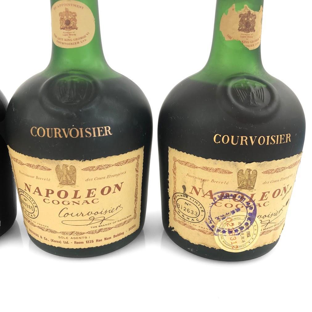 【未開栓】COURVOISIER NAPOLEON ブランデー 700ml 4本