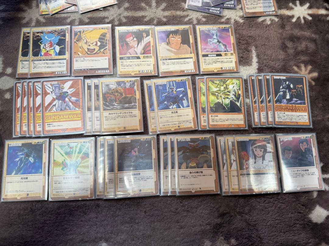 【レア】ガンダムウォー　茶単2軸　ターンエー軸+シュピーゲル軸組み合わせ可能