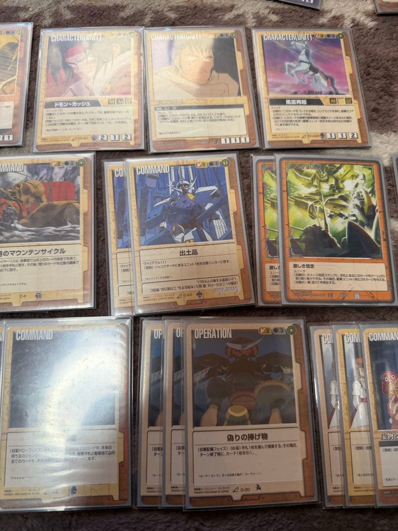 【レア】ガンダムウォー　茶単2軸　ターンエー軸+シュピーゲル軸組み合わせ可能