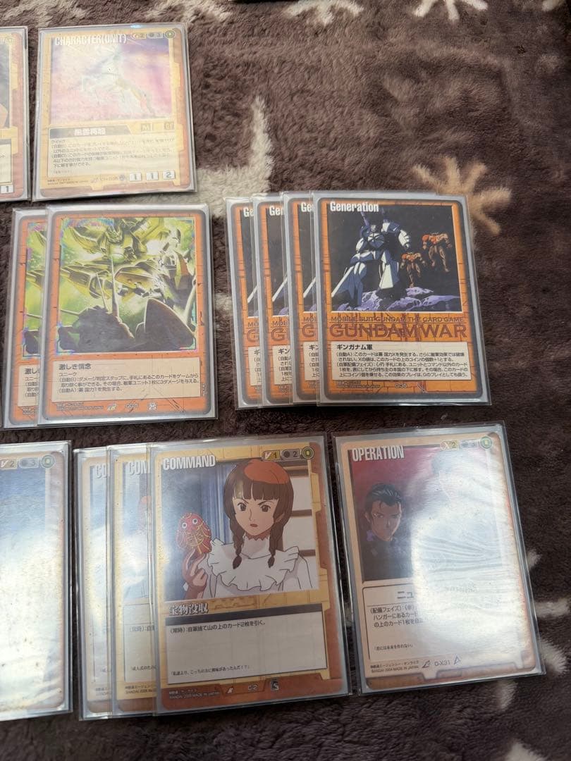 【レア】ガンダムウォー　茶単2軸　ターンエー軸+シュピーゲル軸組み合わせ可能