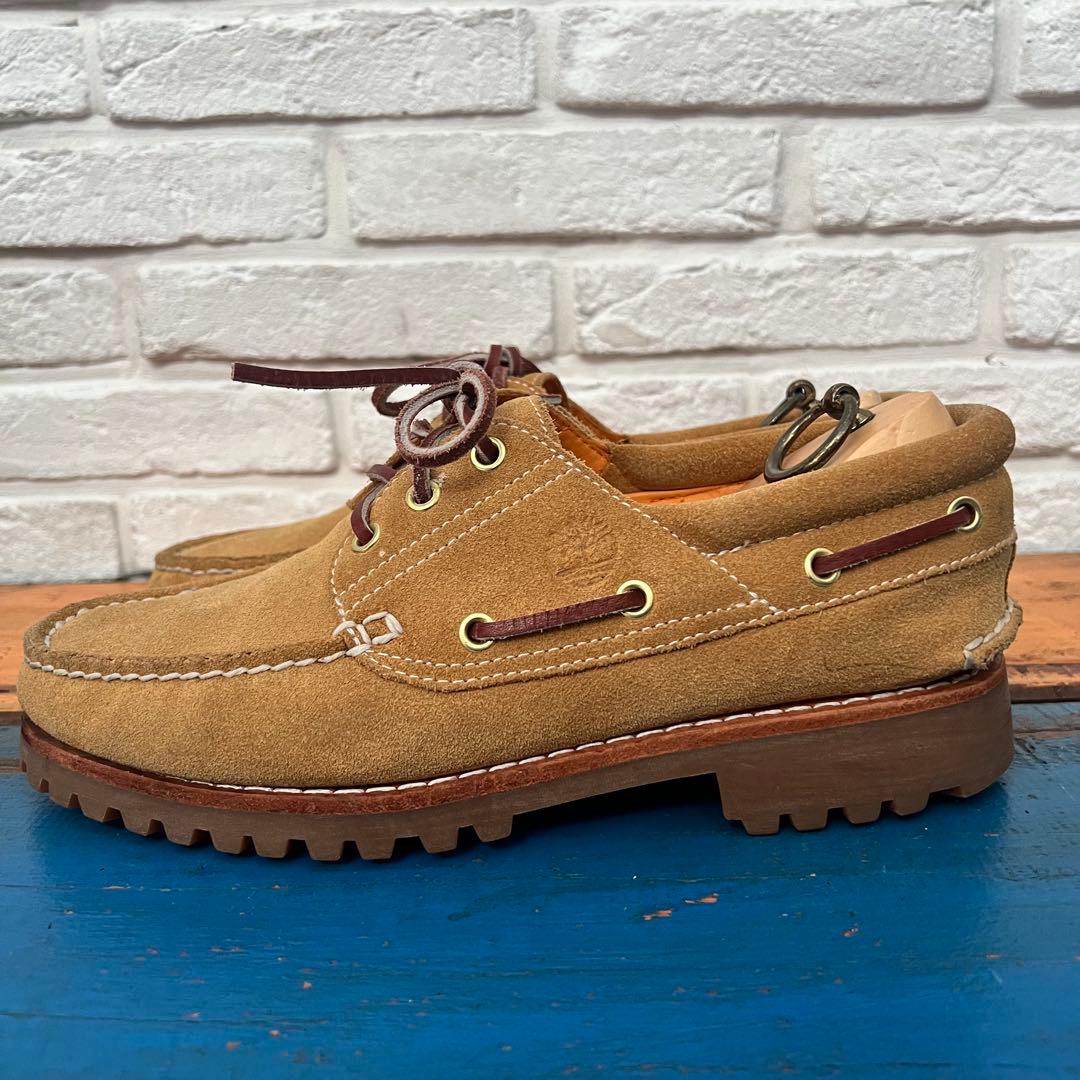 美品【ティンバーランド】B&Y別注　3EYE CLASSIC LUG スエード