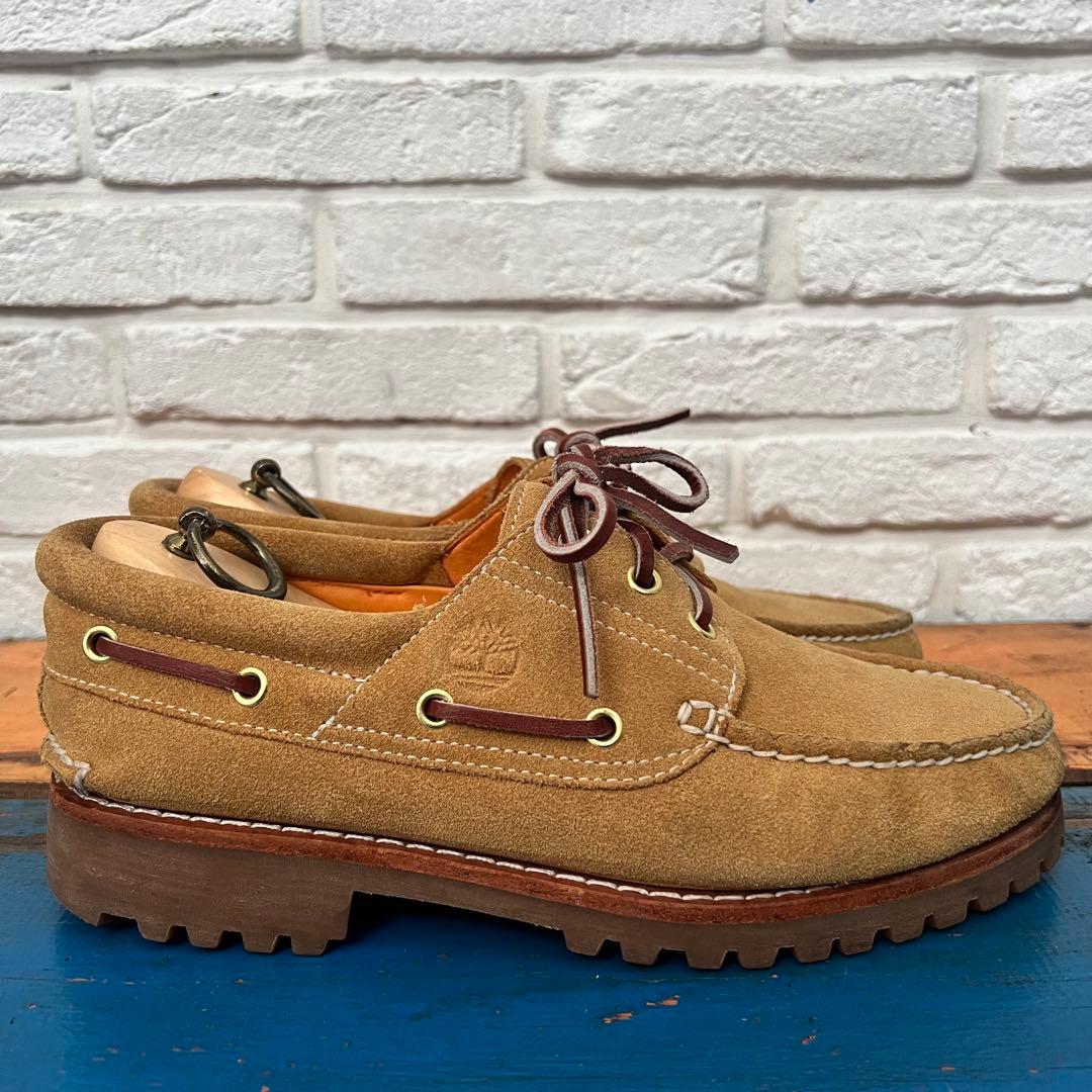 美品【ティンバーランド】B&Y別注　3EYE CLASSIC LUG スエード