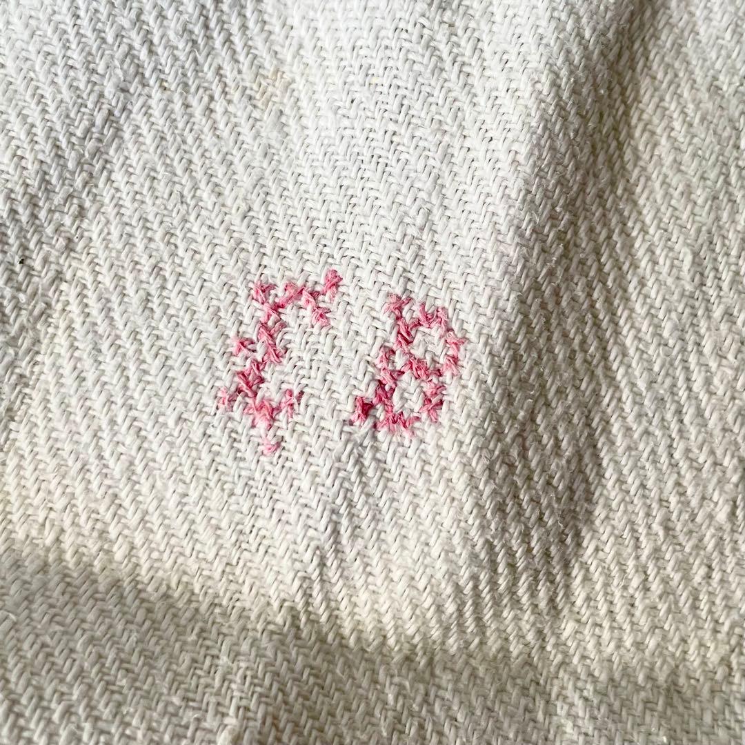 新春アンティーク福袋⑦布もの8点セット19世紀トーション&レース&端切&エプロン