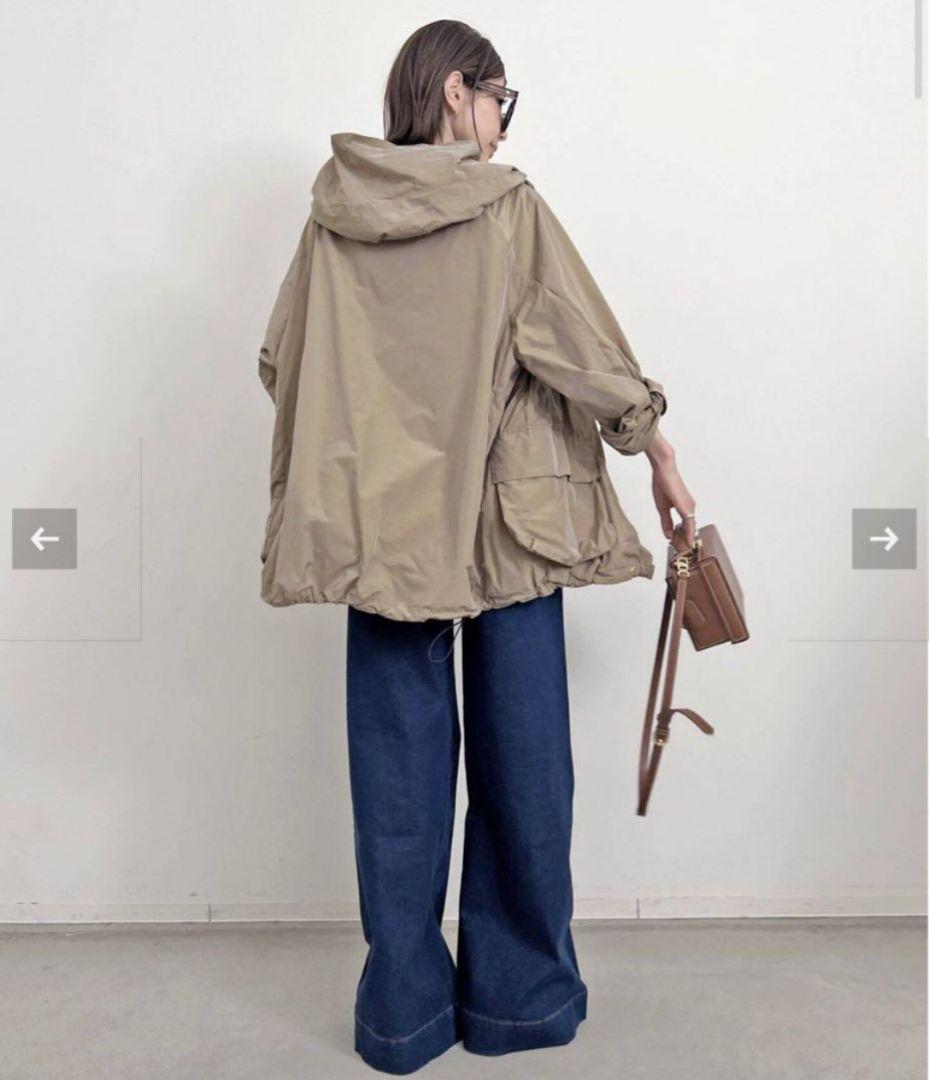 L'Appartement　アパルトモン　ナイロンショートコート