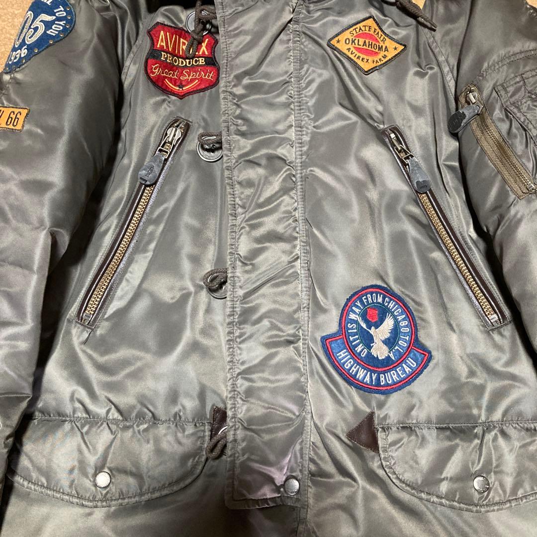 AVIREX アビレックス PATCHED N-3B フライトジャケット