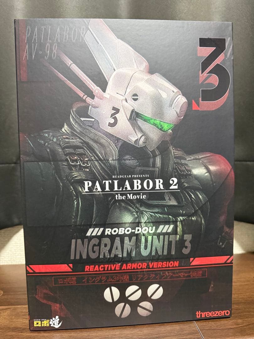 【threezeroロボ道】イングラム3号機リアクティブアーマー装備