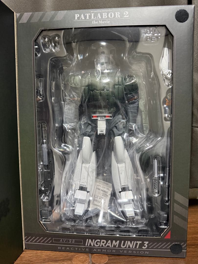 【threezeroロボ道】イングラム3号機リアクティブアーマー装備