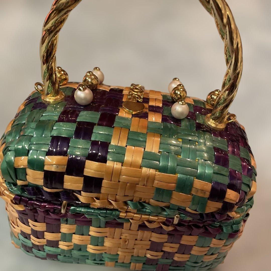 カパフ　パーティバッグ　イタリア製ハンドメイド