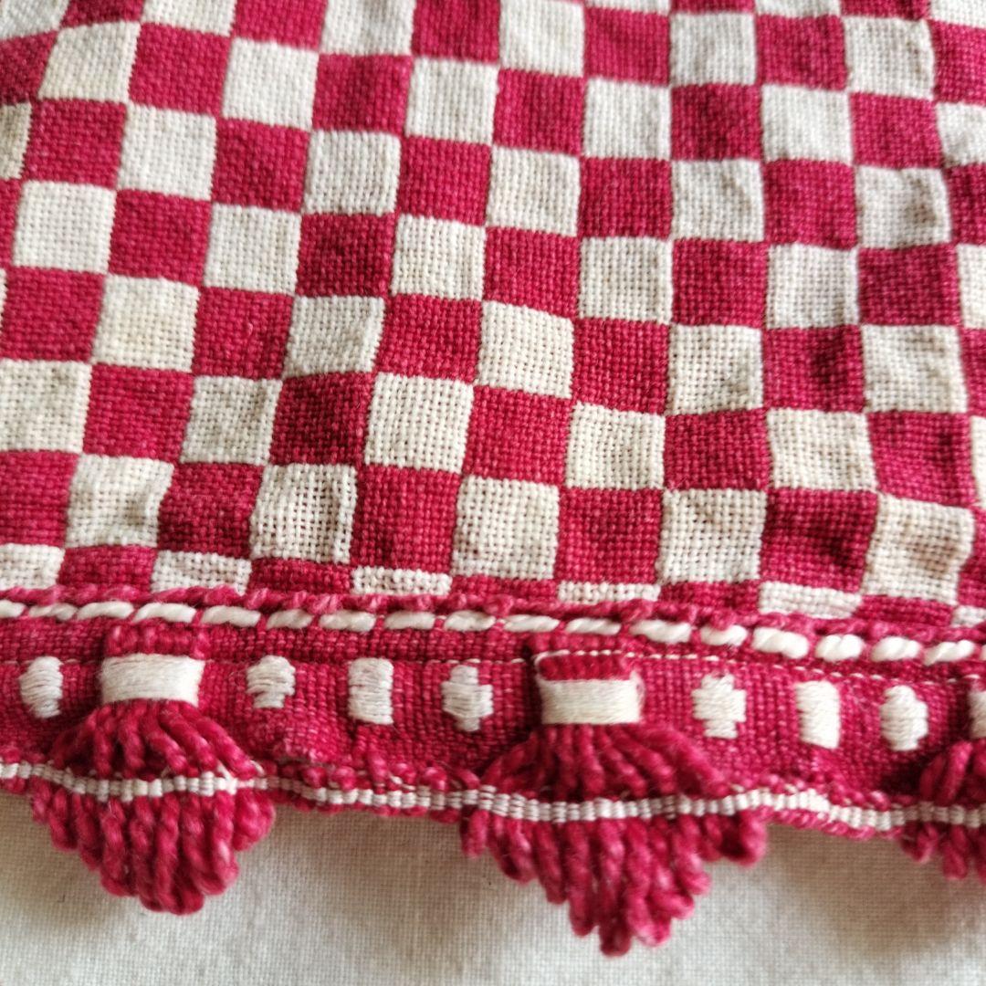 【roseさま】東欧　アンティーク　Red刺繍
