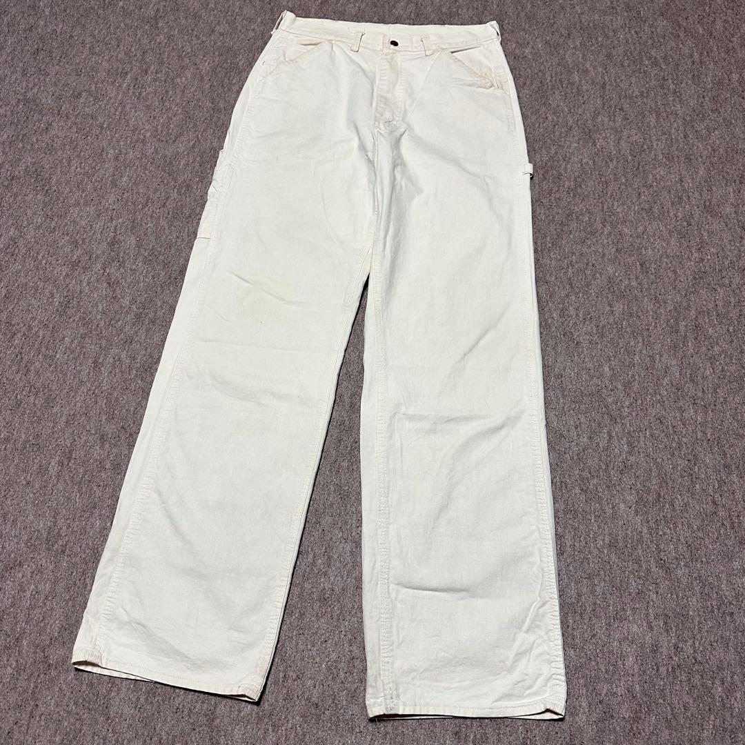 Lee ペインターパンツ 生成り スコービル オリジナル 80s W32位
