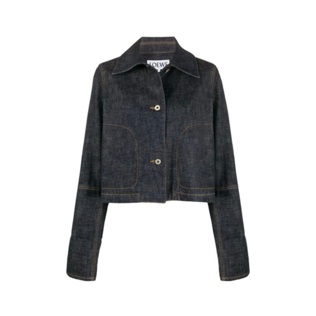 ど*ら様 LOEWE 大人気‼︎ターンアップデニムジャケット完売品【確実正規品】