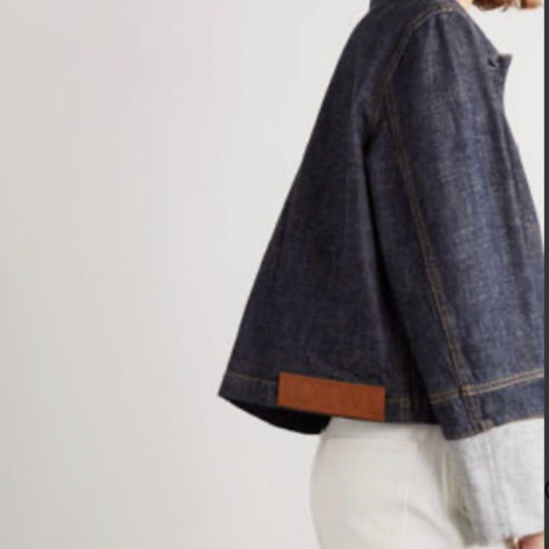 ど*ら様 LOEWE 大人気‼︎ターンアップデニムジャケット完売品【確実正規品】