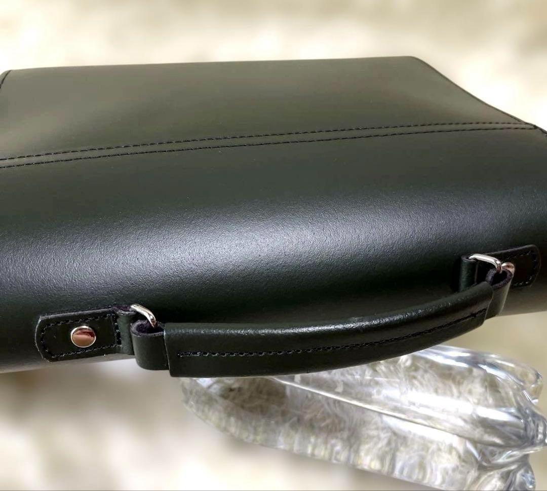 ザッチェルズ 2WAYショルダーハンドバック　英国製レザー　シュガーキューブ