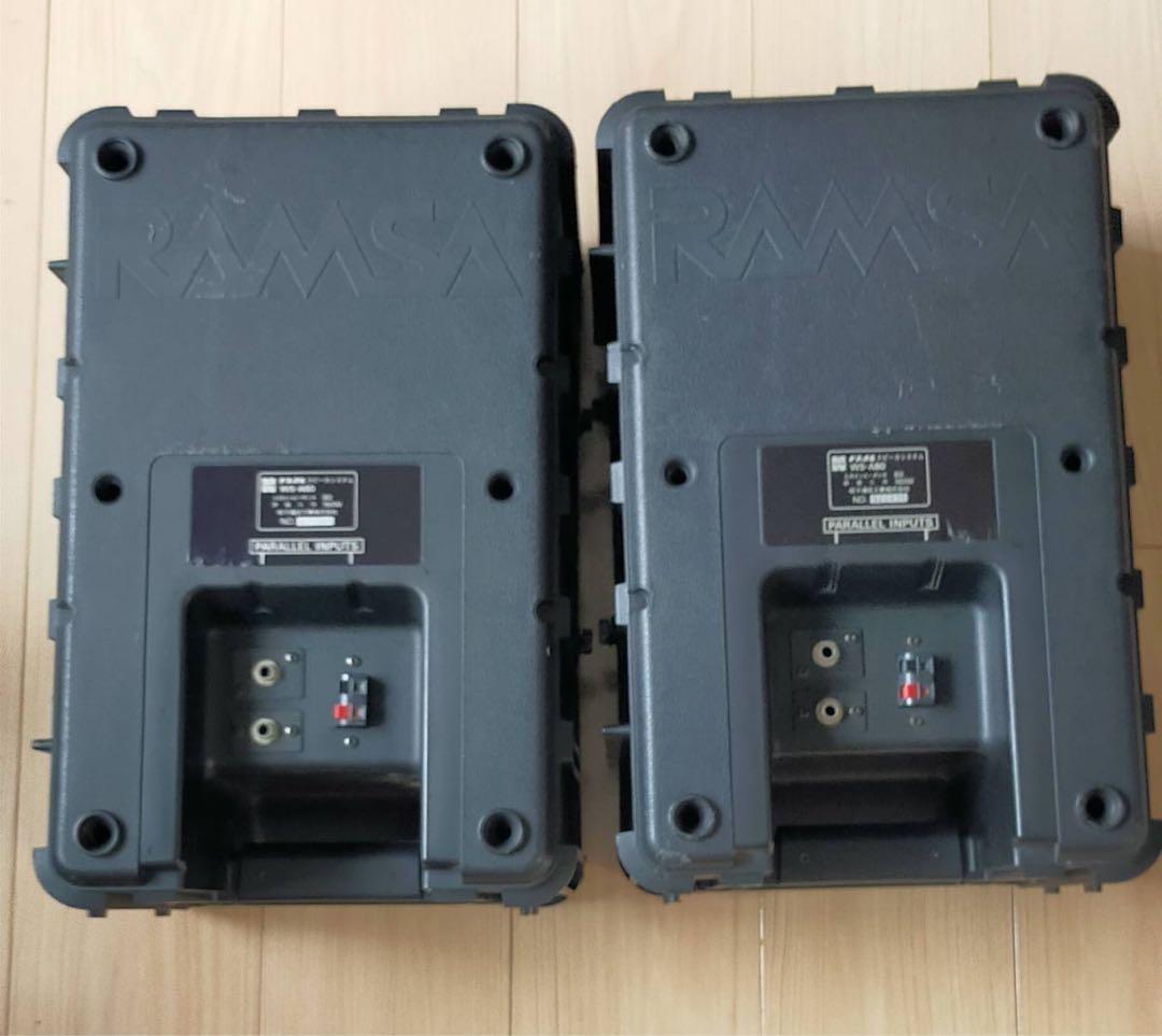 RAMSA ラムサ WS-A80 スピーカー、2台セット、取付金具付