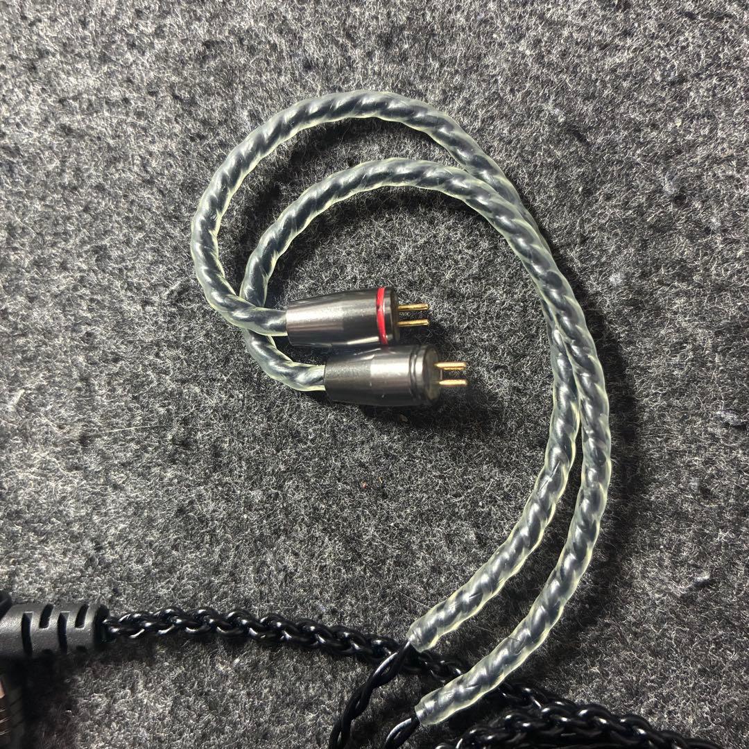 IKKO oh10 Obsidian 有線イヤホン　4.4mmリケーブルつき