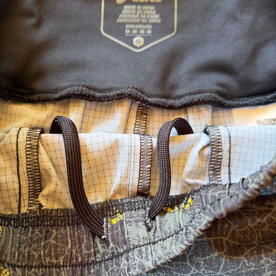 エルドレッソ×アシックス コラボランニングショーツ Ｍ