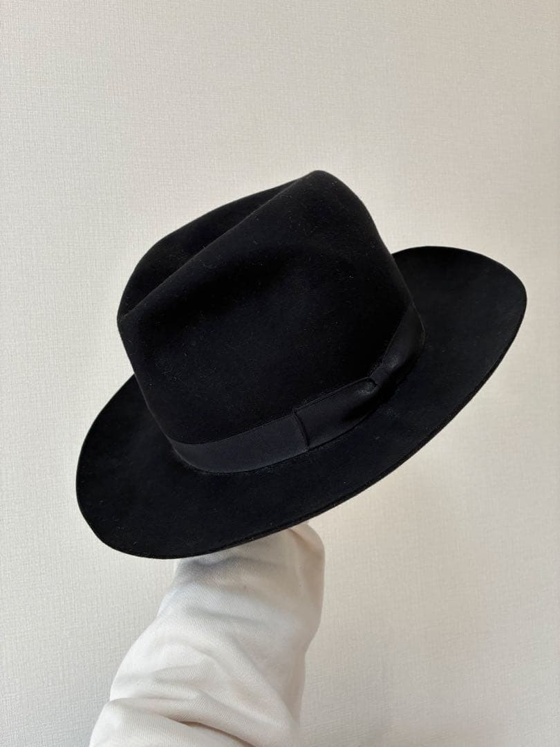 【最高級】KIJIMA TAKAYUKI ビーバーヘアフェルト フェドラハット