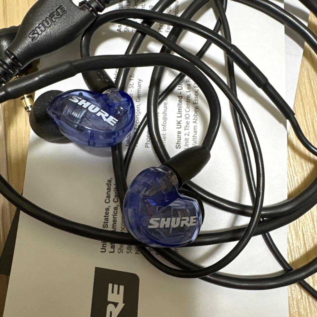 Shure SE215 Special edition パープル
